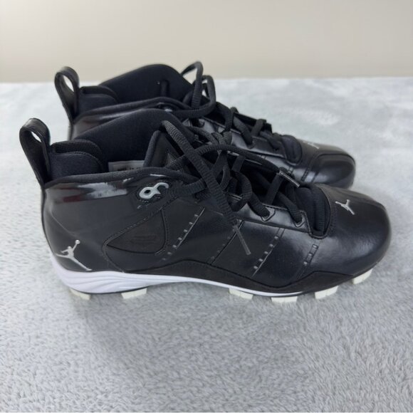 Nike Men Sz 6.5 US/6 UK/39 EU Derek Jeter Vital Metal Baseball Cleats 317084-001 - Picture 6 of 16